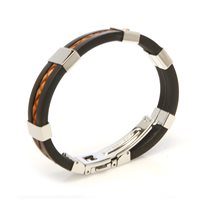 Bracciale Orogildo Gioielli Uomo in Gomma 3XXB32 - 3XXB32